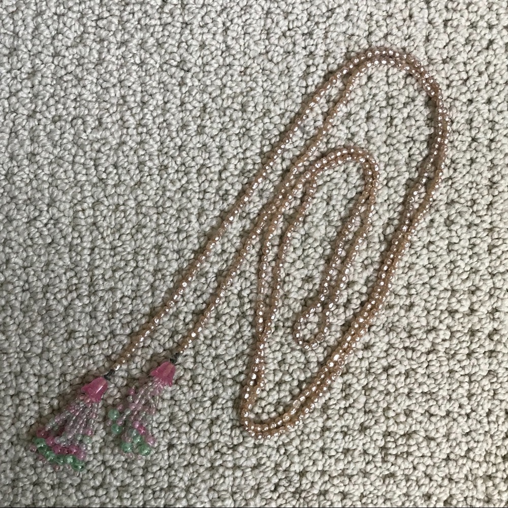 Lariat style necklace, vintage